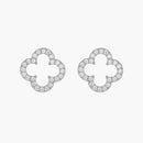 Aria Clover Stud Earrings