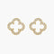 Aria Clover Stud Earrings