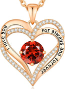 CDE Colliers en forme de cœur Forever Love pour femme