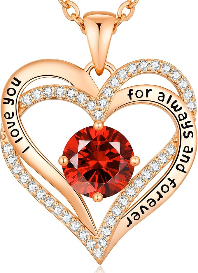 CDE Colliers en forme de cœur Forever Love pour femme