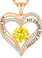 CDE Colliers en forme de cœur Forever Love pour femme