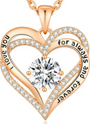 CDE Colliers en forme de cœur Forever Love pour femme