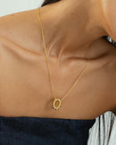 Brynn Circle Necklace