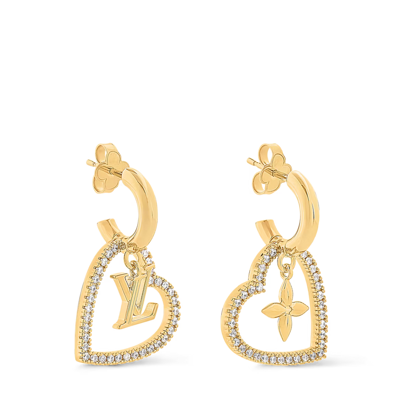 Boucles d'oreilles My LV Heart