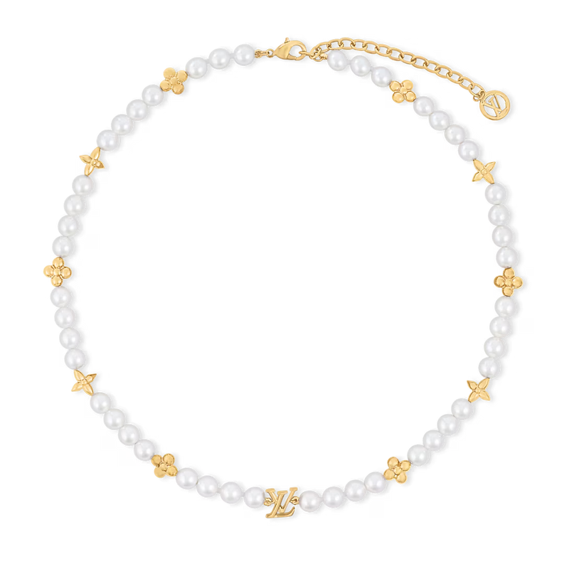 Collier LV Pearl