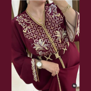 قفطان مغربي هماوي بطرز رباطي